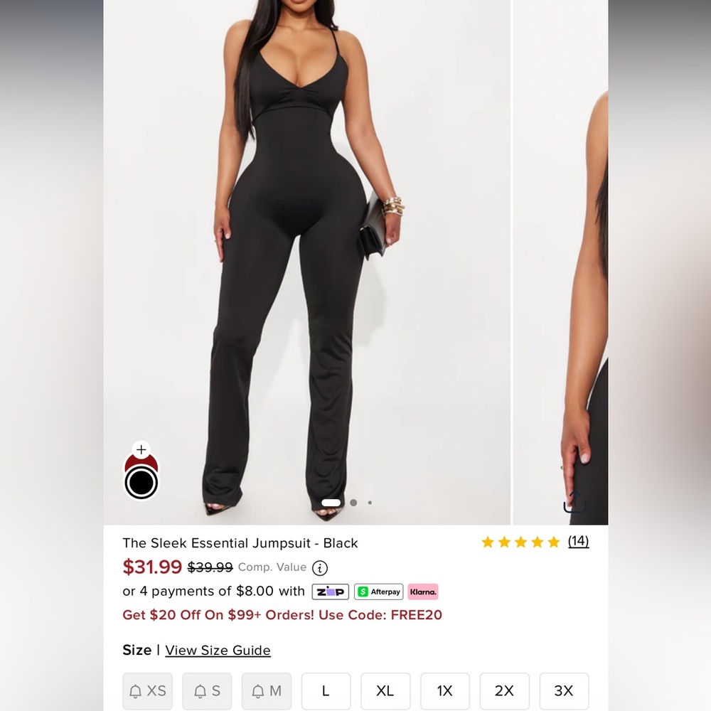 Fashion Nova Jumpsuit bodysuit